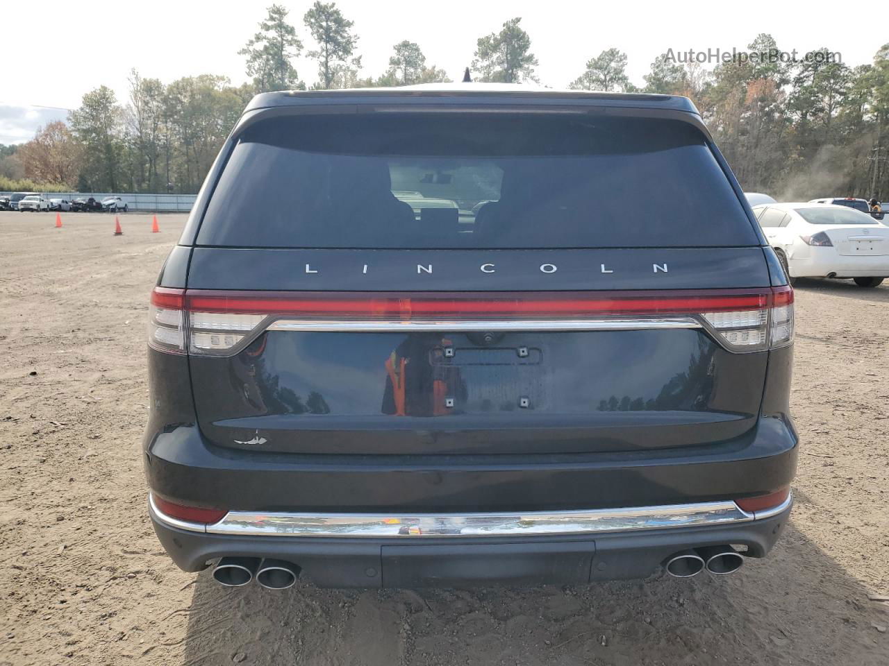 2020 Lincoln Aviator Reserve Black vin: 5LM5J7XC4LGL15853