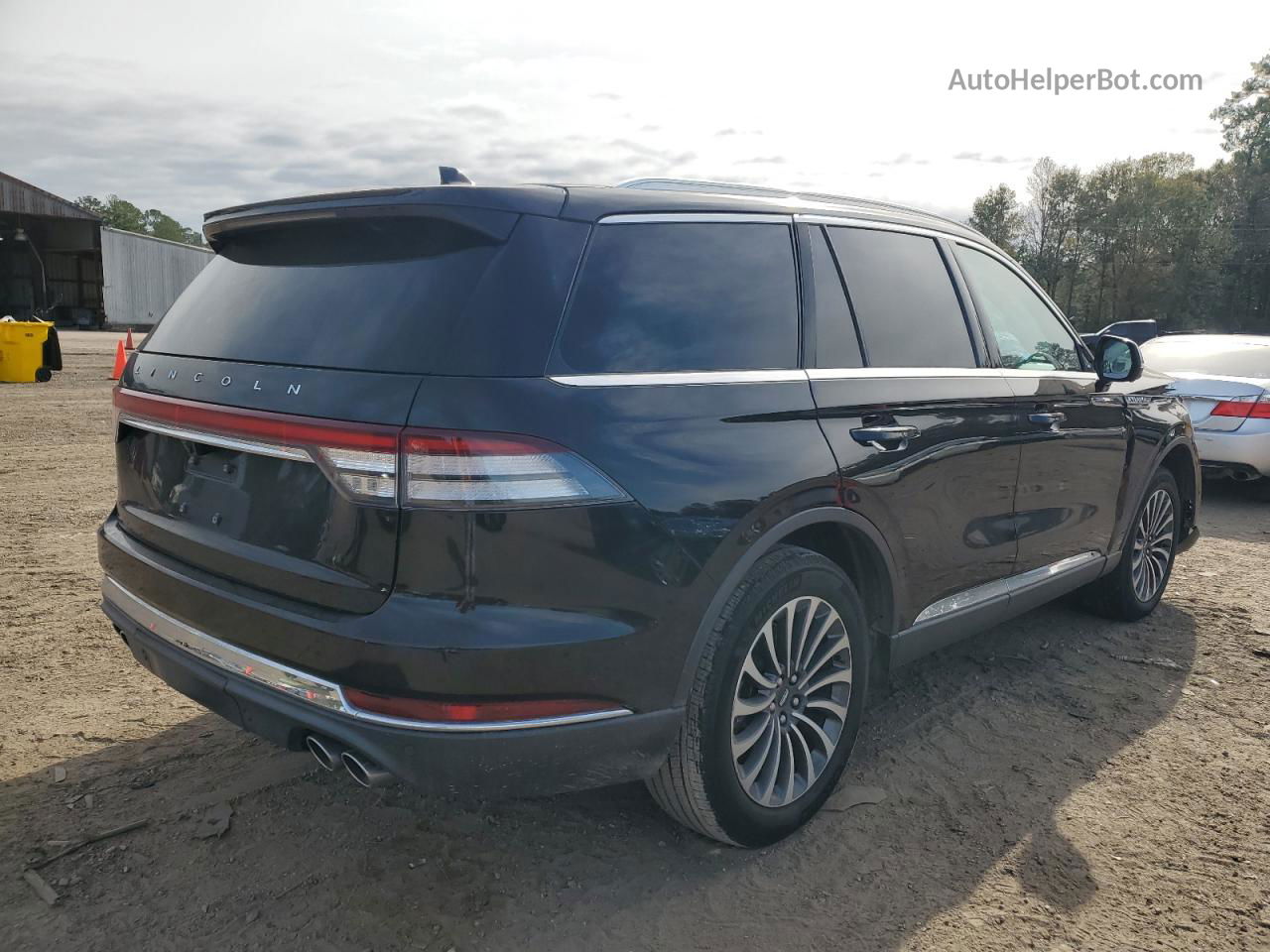 2020 Lincoln Aviator Reserve Black vin: 5LM5J7XC4LGL15853