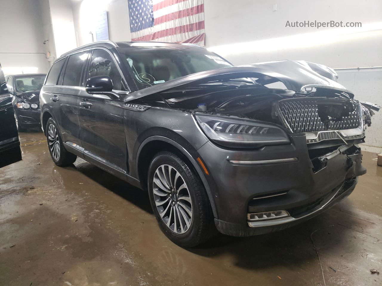 2020 Lincoln Aviator Reserve Black vin: 5LM5J7XC6LGL00240