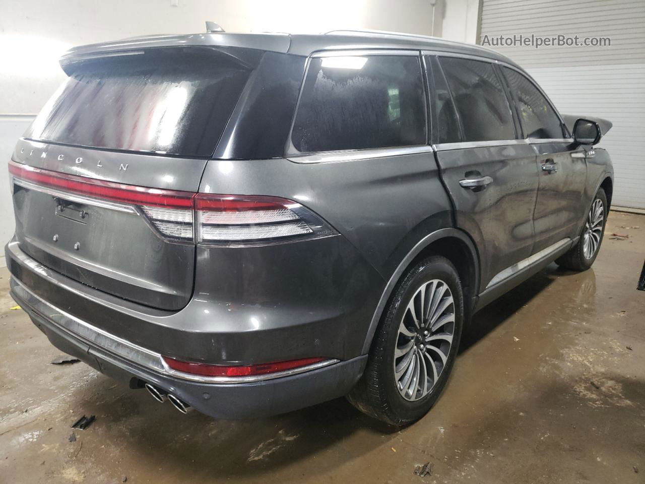 2020 Lincoln Aviator Reserve Черный vin: 5LM5J7XC6LGL00240