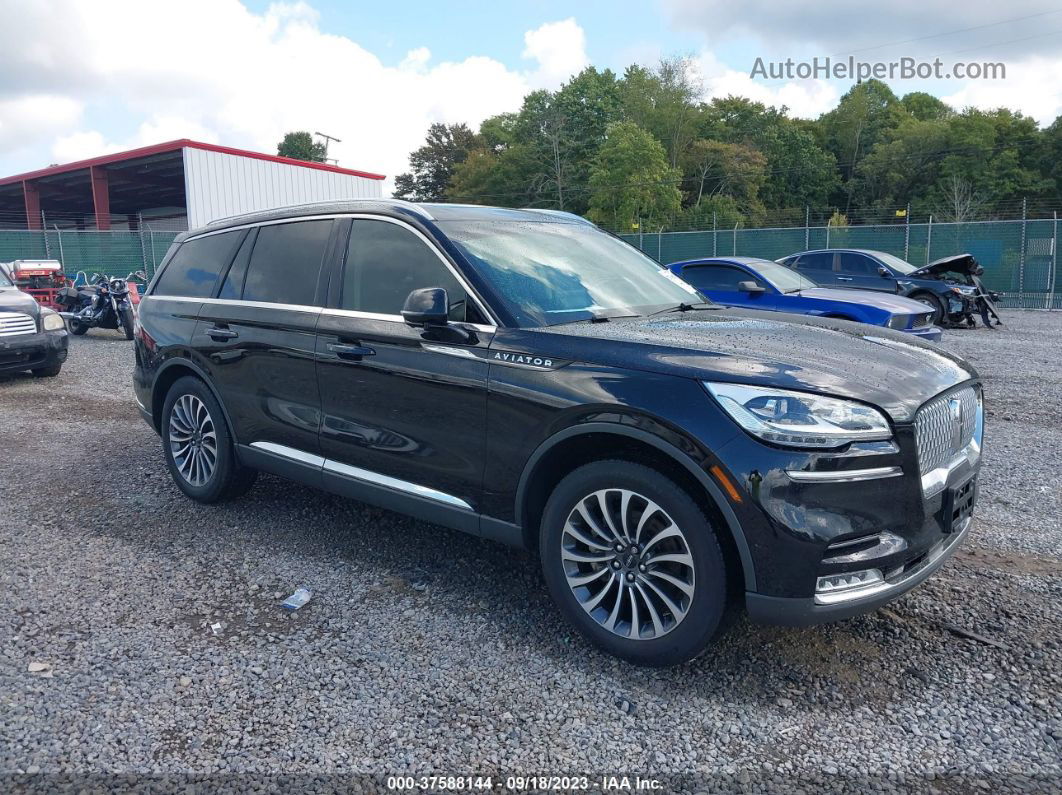 2020 Lincoln Aviator Reserve Black vin: 5LM5J7XC6LGL07639