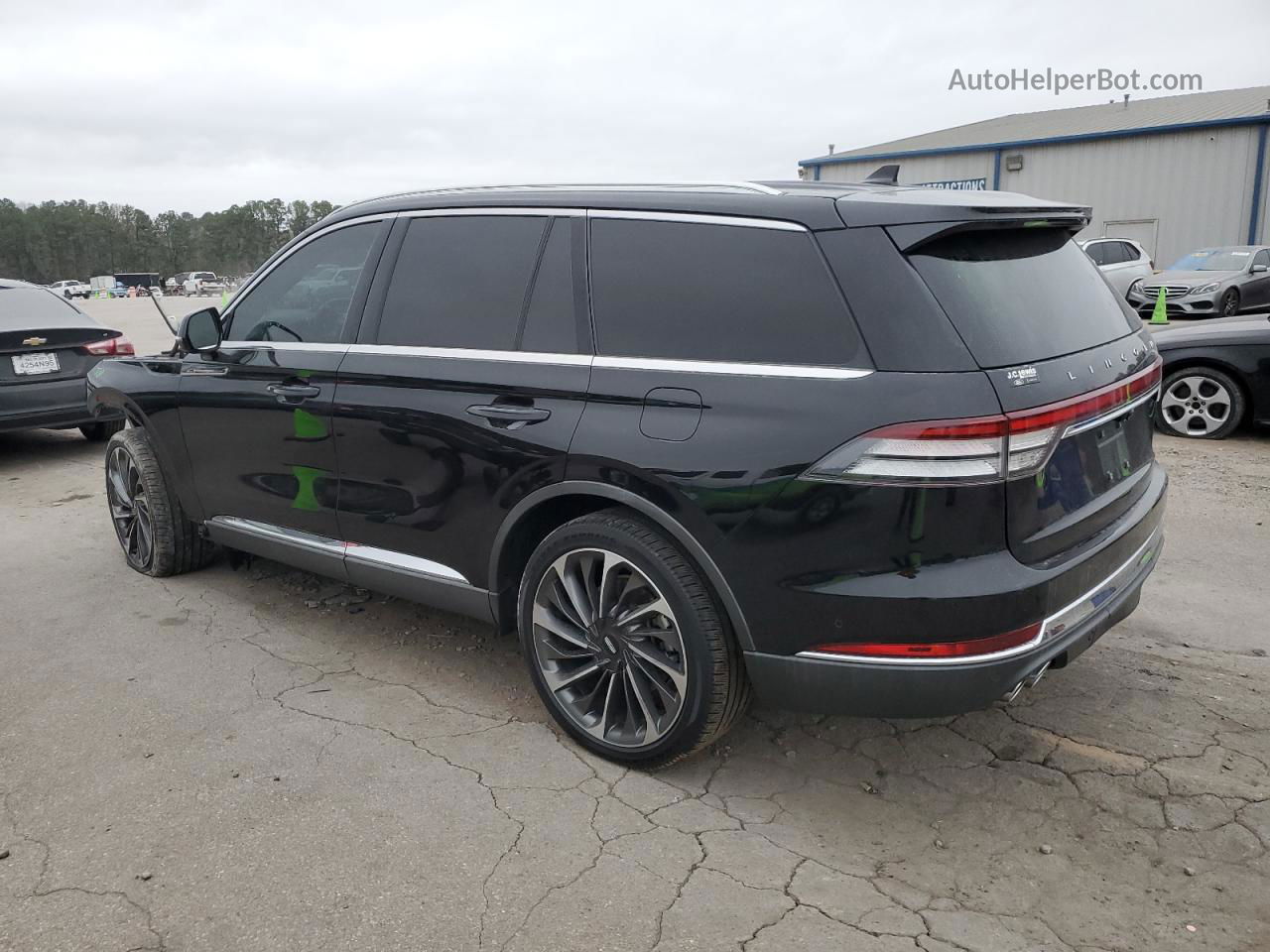 2020 Lincoln Aviator Reserve Черный vin: 5LM5J7XC6LGL26420