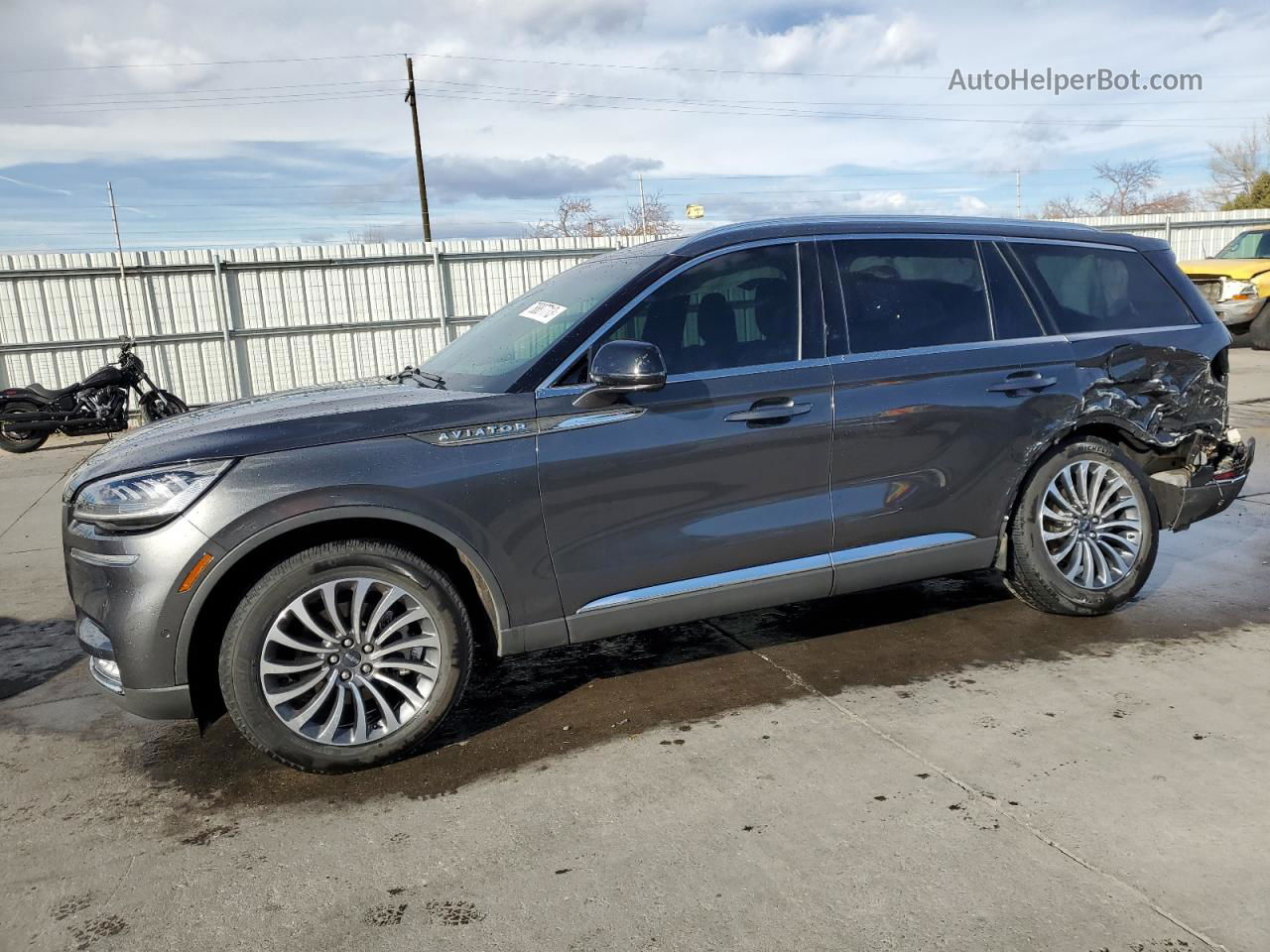 2020 Lincoln Aviator Reserve Charcoal vin: 5LM5J7XC6LGL30824