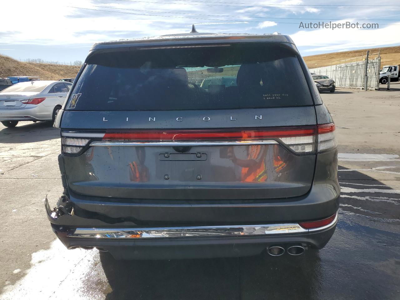 2020 Lincoln Aviator Reserve Charcoal vin: 5LM5J7XC6LGL30824