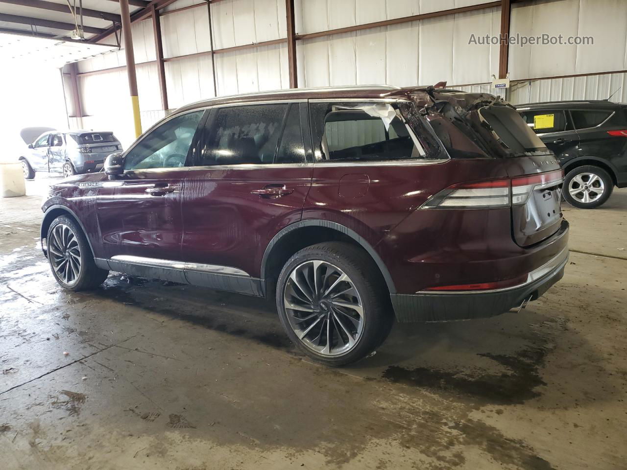 2020 Lincoln Aviator Reserve Burgundy vin: 5LM5J7XC7LGL10548