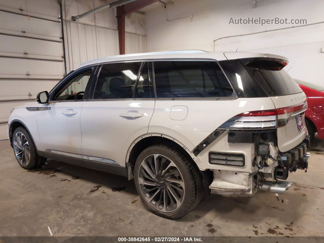 2020 Lincoln Aviator Reserve White vin: 5LM5J7XC7LGL25342