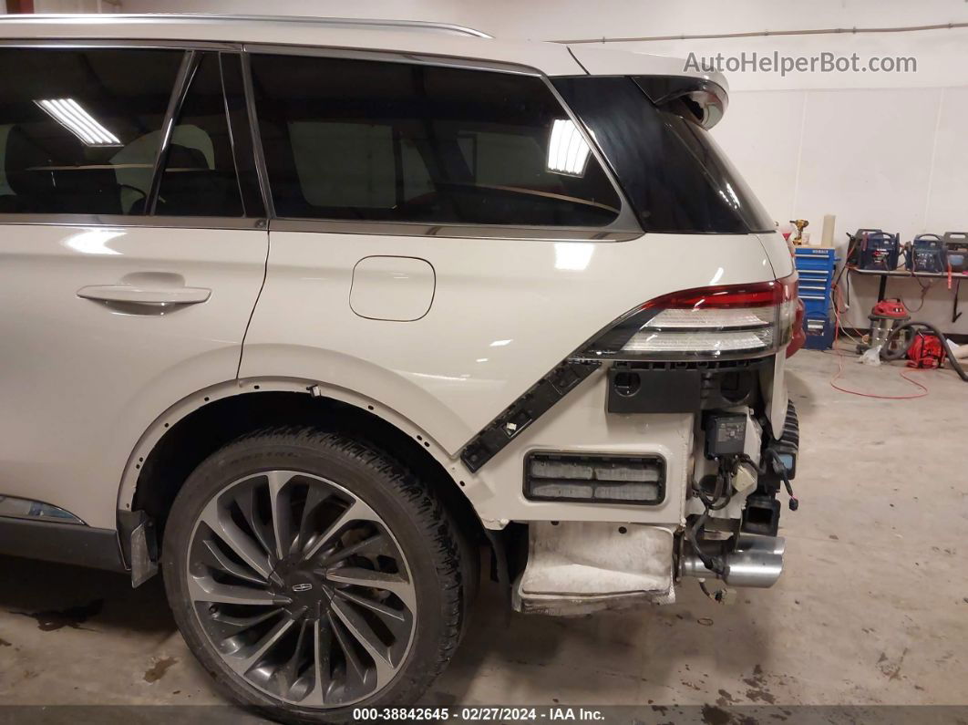 2020 Lincoln Aviator Reserve White vin: 5LM5J7XC7LGL25342