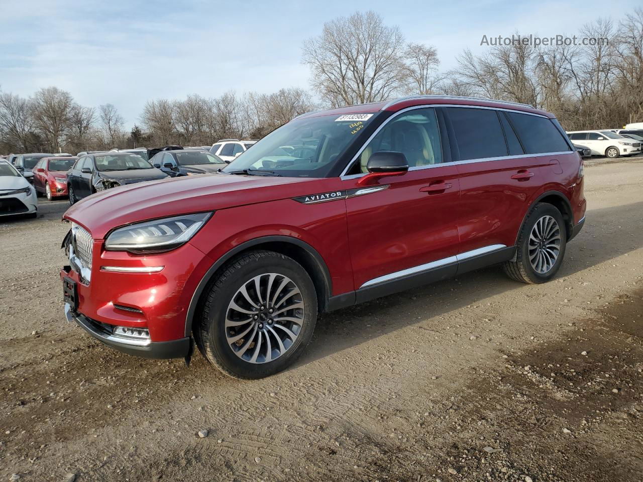 2020 Lincoln Aviator Reserve Red vin: 5LM5J7XC8LGL03916