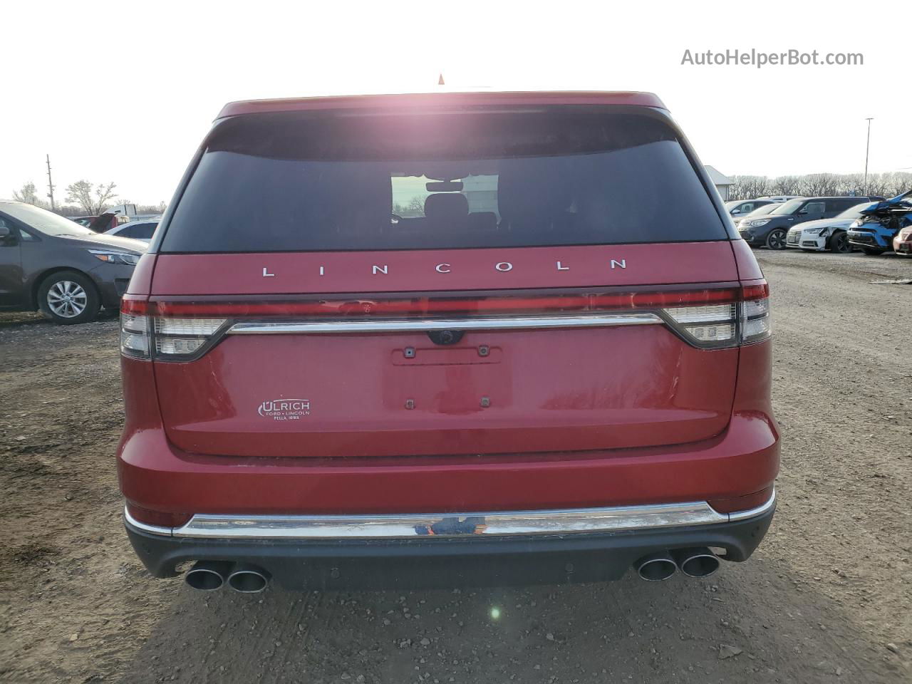 2020 Lincoln Aviator Reserve Red vin: 5LM5J7XC8LGL03916