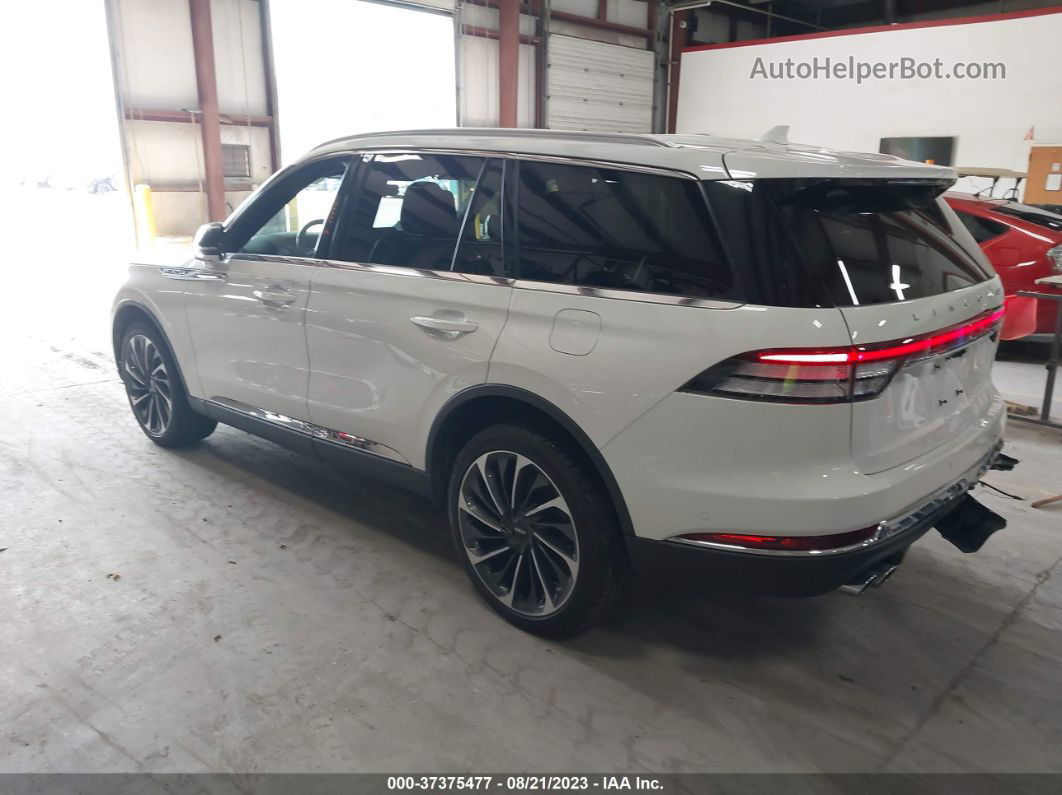 2020 Lincoln Aviator Reserve White vin: 5LM5J7XC8LGL32509