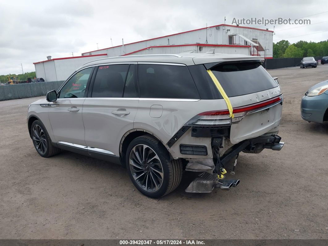 2020 Lincoln Aviator Reserve Beige vin: 5LM5J7XC9LGL03343