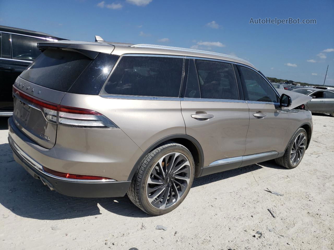 2020 Lincoln Aviator Reserve Gold vin: 5LM5J7XC9LGL23544