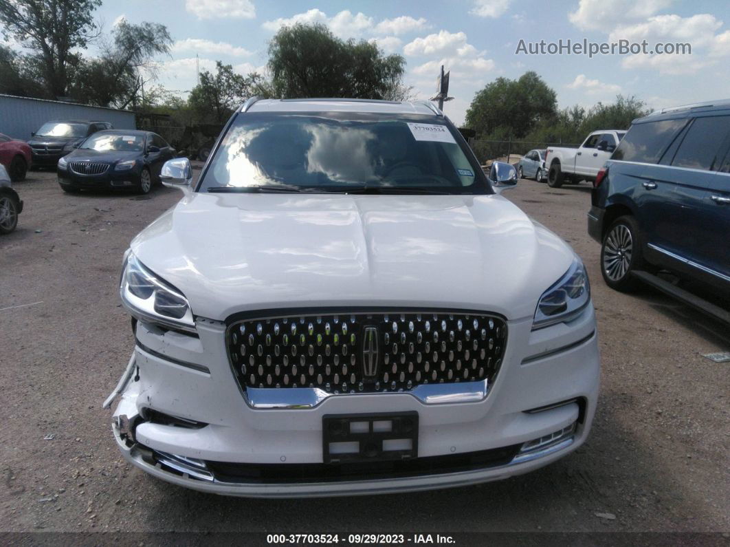 2020 Lincoln Aviator Black Label White vin: 5LM5J9XC2LGL02577