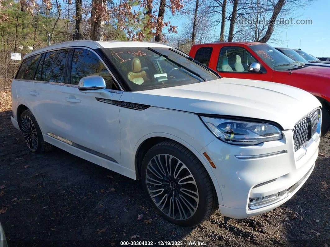 2020 Lincoln Aviator Black Label White vin: 5LM5J9XC3LGL18593