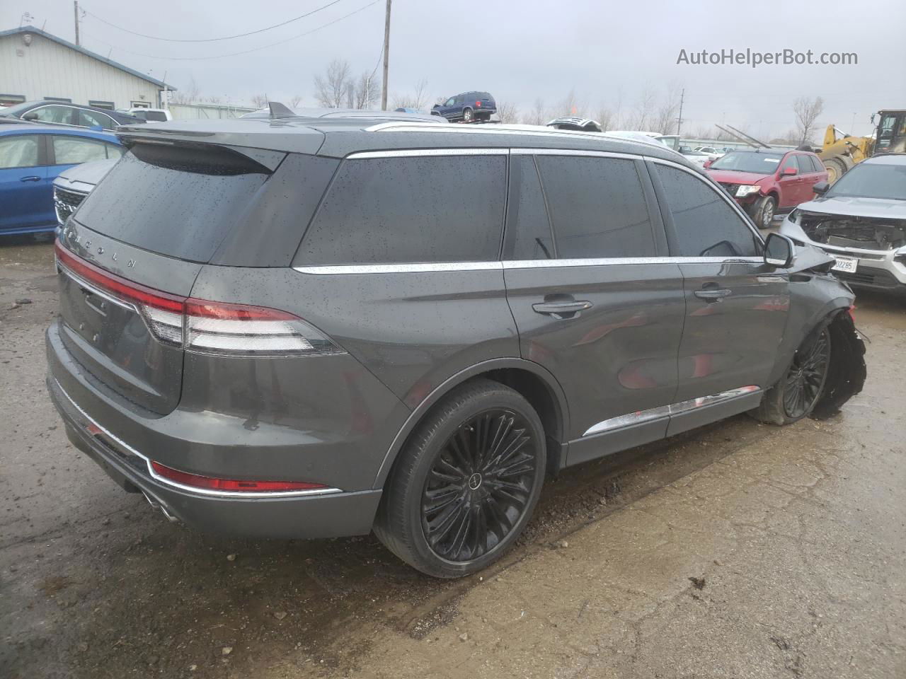 2020 Lincoln Aviator Black Label Charcoal vin: 5LM5J9XC5LGL04808