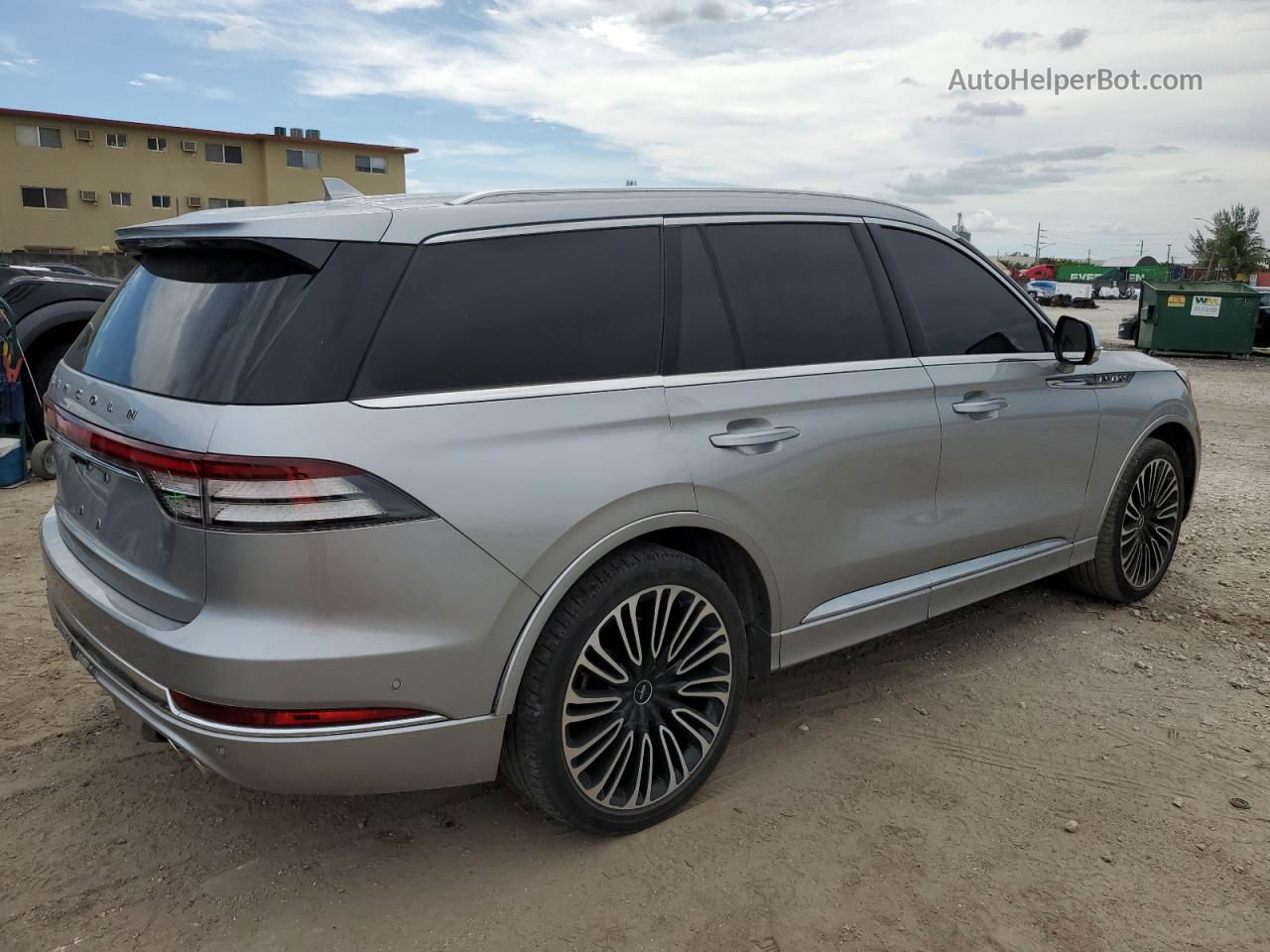 2020 Lincoln Aviator Black Label Серебряный vin: 5LM5J9XC7LGL04762