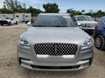 2020 Lincoln Aviator Black Label Серебряный vin: 5LM5J9XC7LGL04762