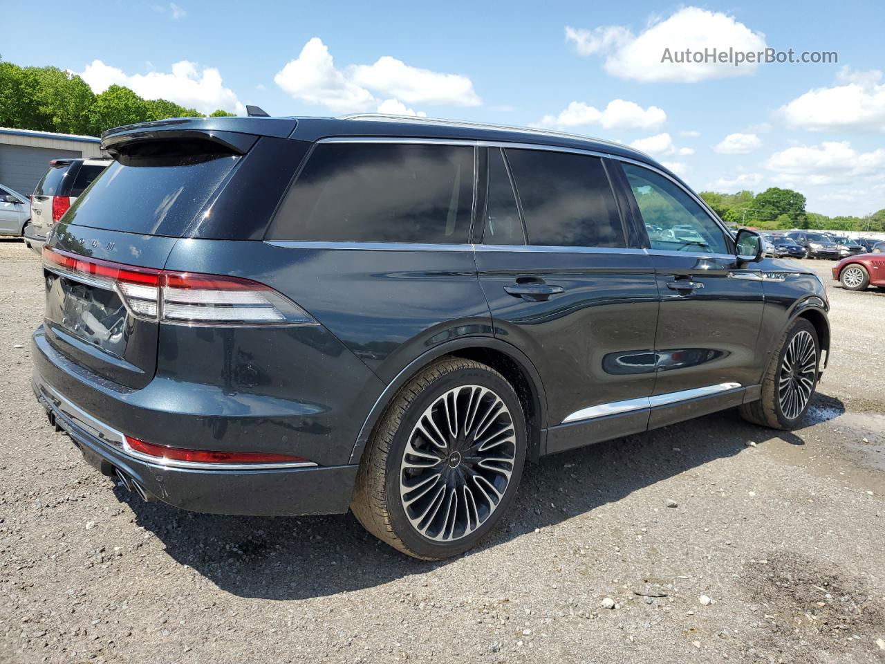 2020 Lincoln Aviator Black Label Blue vin: 5LM5J9XC8LGL32120