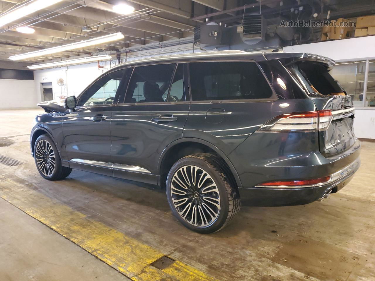 2020 Lincoln Aviator Black Label Blue vin: 5LM5J9XCXLGL11673