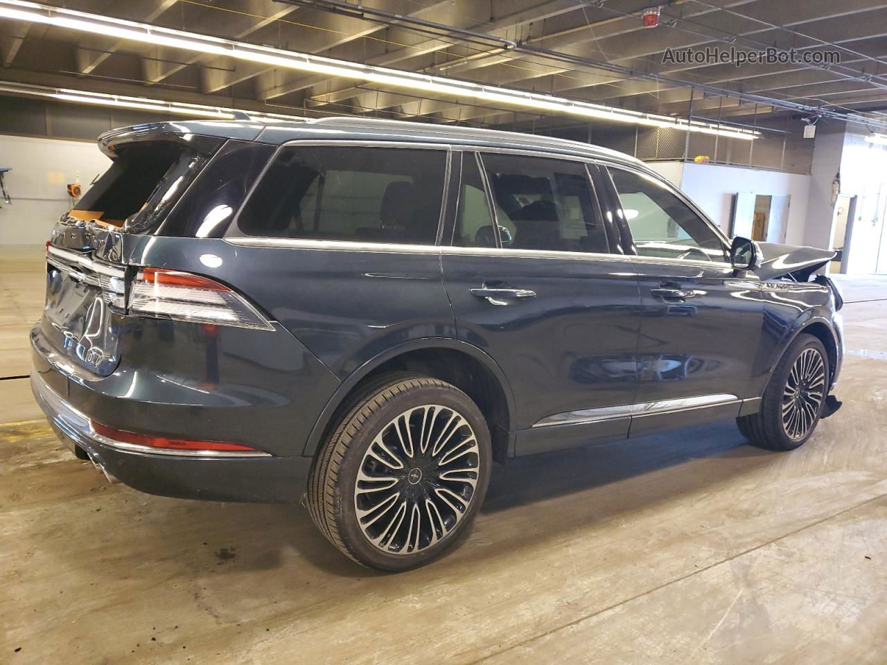 2020 Lincoln Aviator Black Label Blue vin: 5LM5J9XCXLGL11673