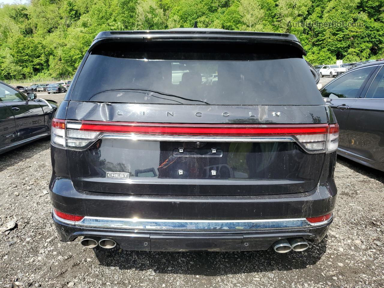 2020 Lincoln Aviator Black Label Black vin: 5LM5J9XCXLGL18459