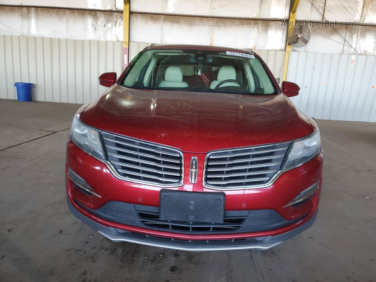 2015 Lincoln Mkc  Красный vin: 5LMCJ1A92FUJ02827