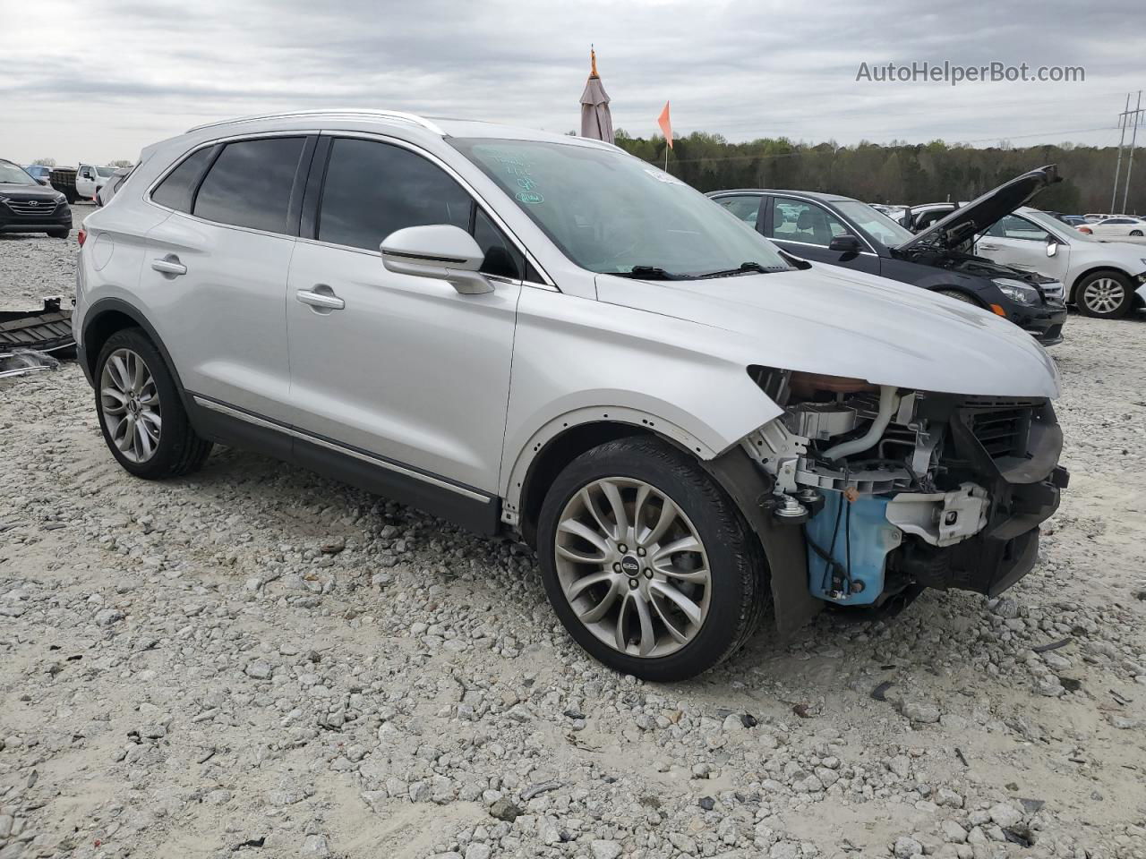 2015 Lincoln Mkc  Silver vin: 5LMCJ1A92FUJ10720