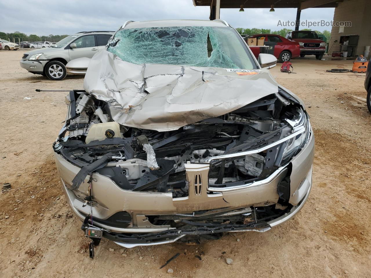 2015 Lincoln Mkc  Beige vin: 5LMCJ1A93FUJ10998