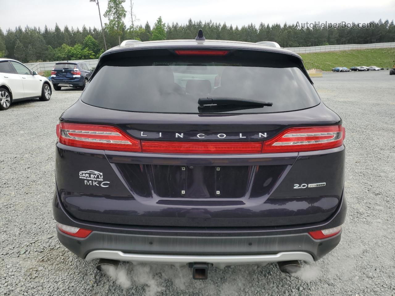 2015 Lincoln Mkc Purple vin: 5LMCJ1A93FUJ13786