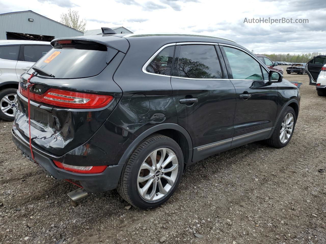 2015 Lincoln Mkc  Black vin: 5LMCJ2A95FUJ02231