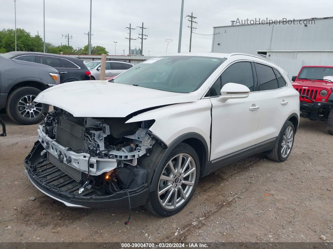 2019 Lincoln Mkc Reserve White vin: 5LMCJ3C91KUL42650