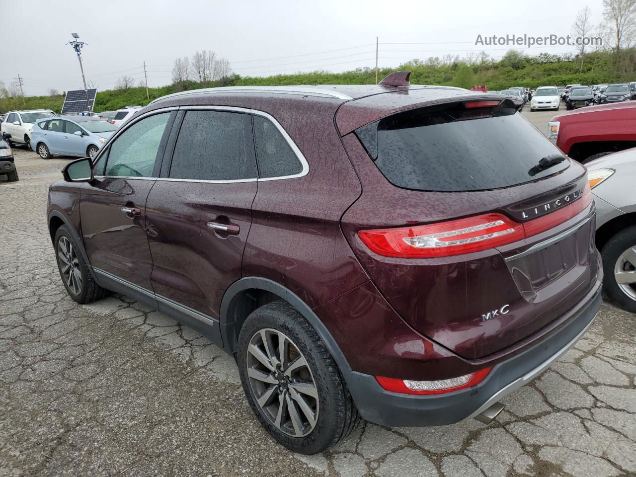 2019 Lincoln Mkc Reserve Burgundy vin: 5LMCJ3D99KUL45844