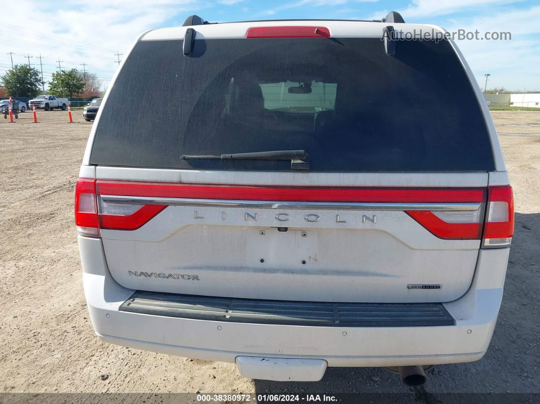 2016 Lincoln Navigator Select White vin: 5LMJJ2HT9GEL09922