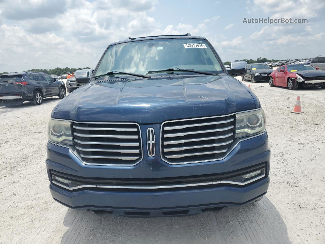 2016 Lincoln Navigator Select Blue vin: 5LMJJ2JT2GEL09352