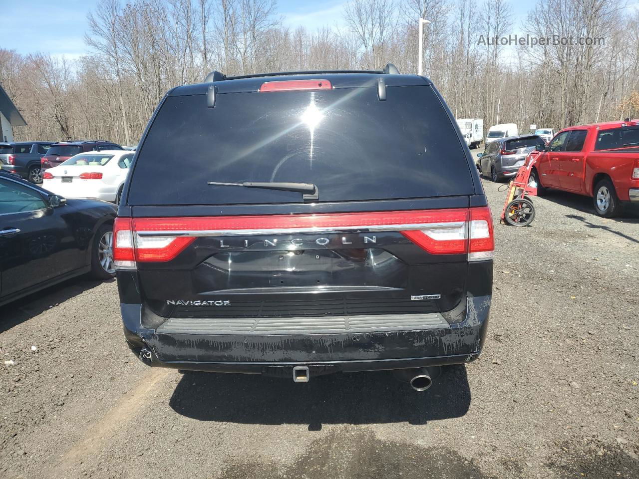 2016 Lincoln Navigator Select Черный vin: 5LMJJ2JT2GEL11943