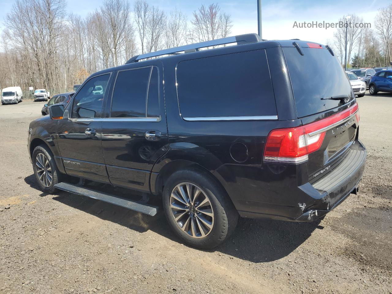 2016 Lincoln Navigator Select Черный vin: 5LMJJ2JT2GEL11943