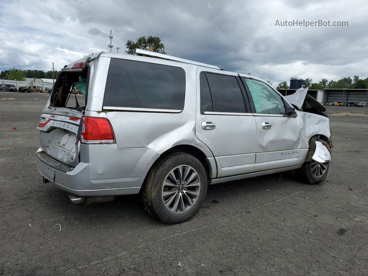 2016 Lincoln Navigator Select Серый vin: 5LMJJ2JT6GEL01352