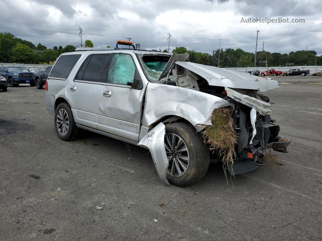 2016 Lincoln Navigator Select Gray vin: 5LMJJ2JT6GEL01352