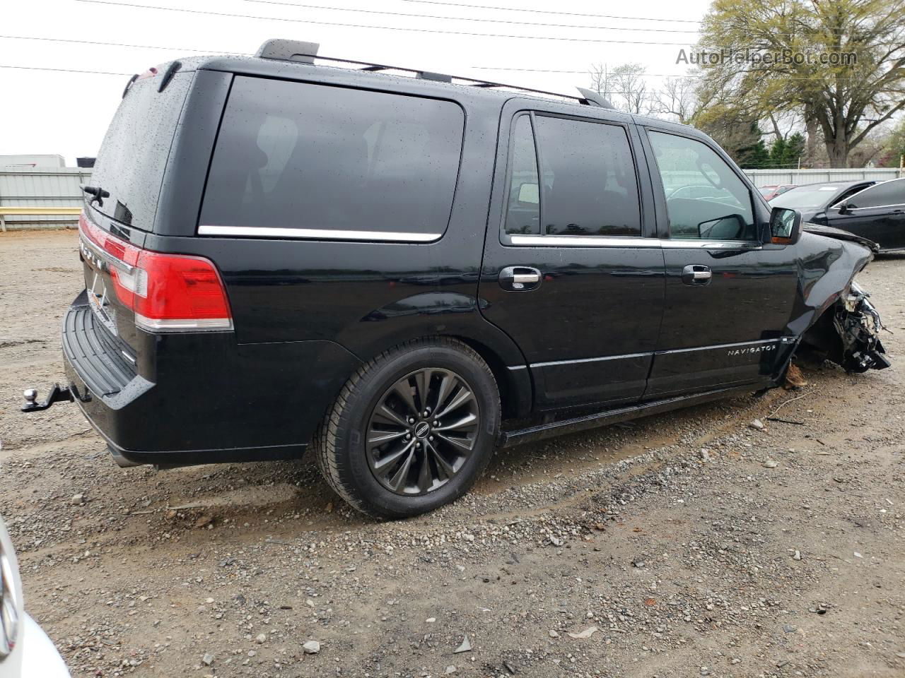 2016 Lincoln Navigator Select Черный vin: 5LMJJ2JT7GEL02686