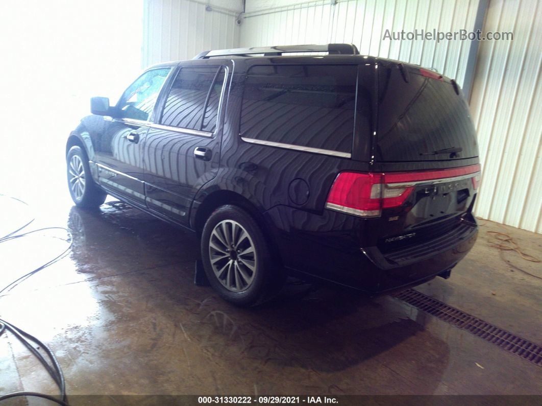 2016 Lincoln Navigator Select Черный vin: 5LMJJ2JT9GEL06321