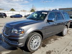 2016 Lincoln Navigator Reserve Gray vin: 5LMJJ2LT4GEL07566