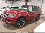 2016 Lincoln Navigator Reserve Red vin: 5LMJJ2LT5GEL03297