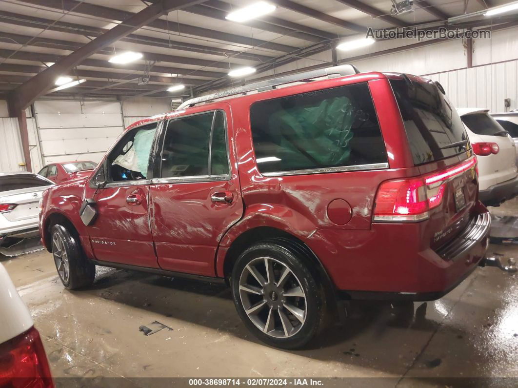 2016 Lincoln Navigator Reserve Red vin: 5LMJJ2LT5GEL03297