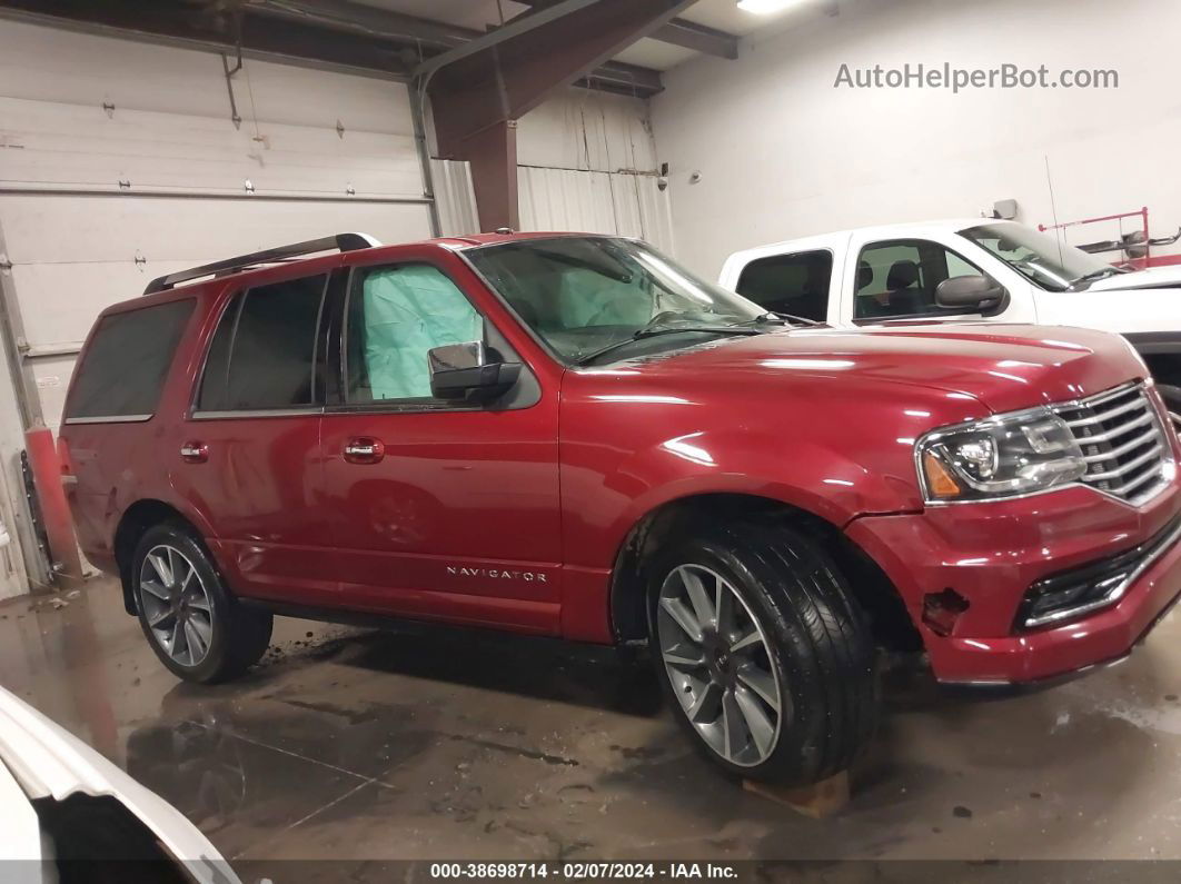 2016 Lincoln Navigator Reserve Red vin: 5LMJJ2LT5GEL03297