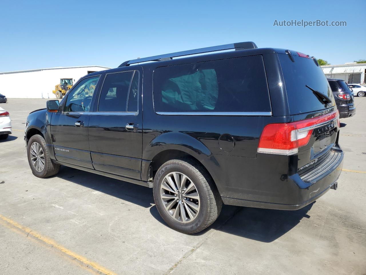 2016 Lincoln Navigator L Select Черный vin: 5LMJJ3HT2GEL12313