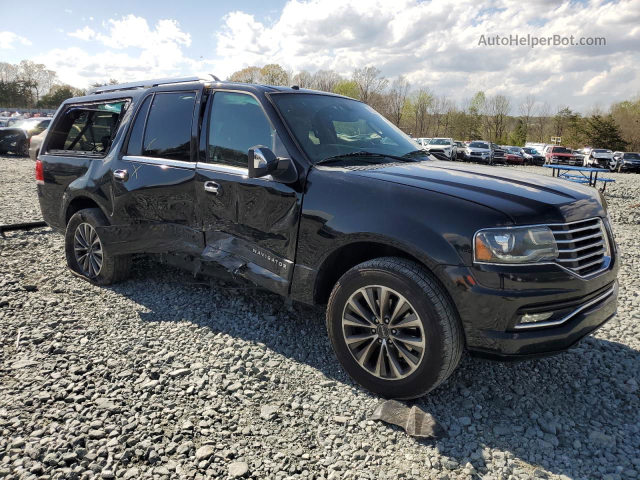 2016 Lincoln Navigator L Select Black vin: 5LMJJ3HT8GEL07438