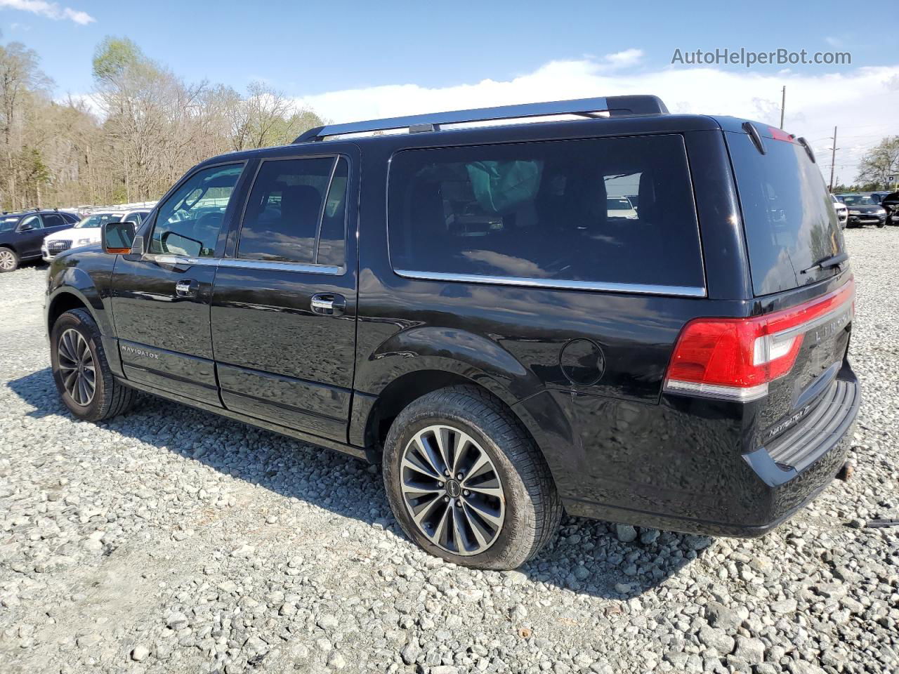 2016 Lincoln Navigator L Select Черный vin: 5LMJJ3HT8GEL07438