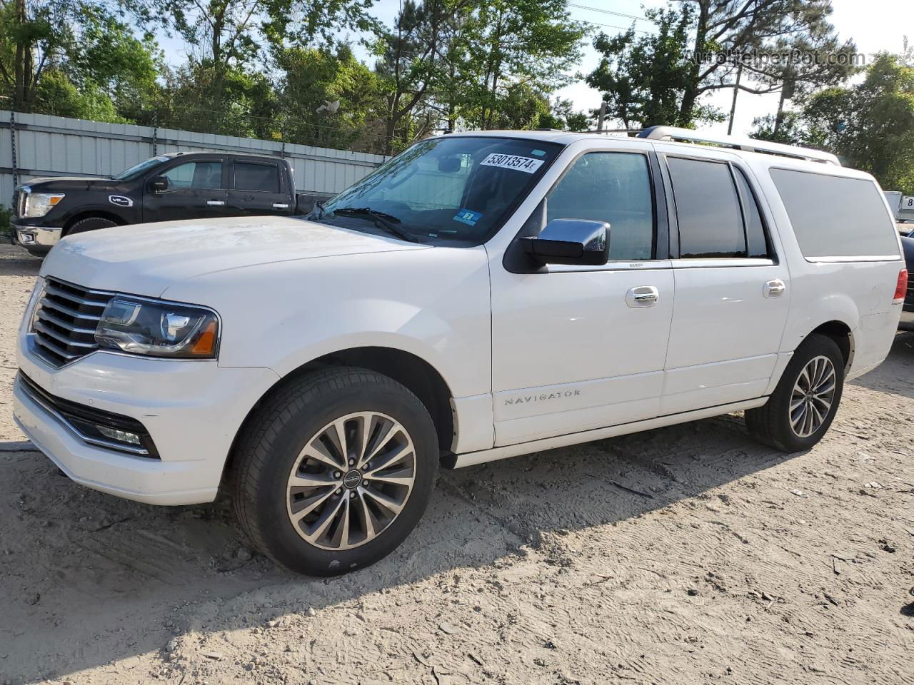 2016 Lincoln Navigator L Select Белый vin: 5LMJJ3JT8GEL00760