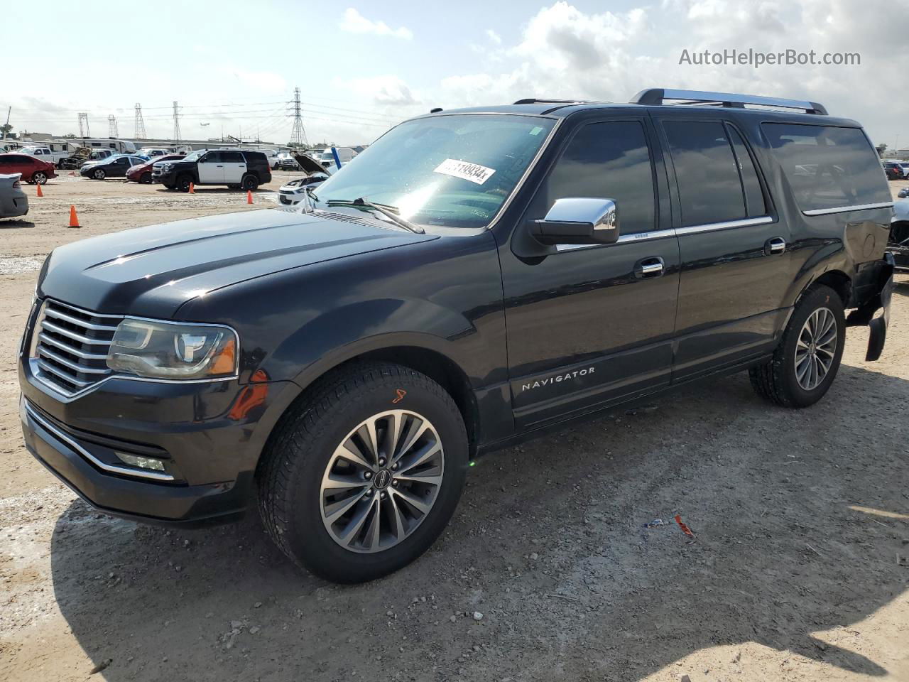 2016 Lincoln Navigator L Select Black vin: 5LMJJ3JT9GEL08320