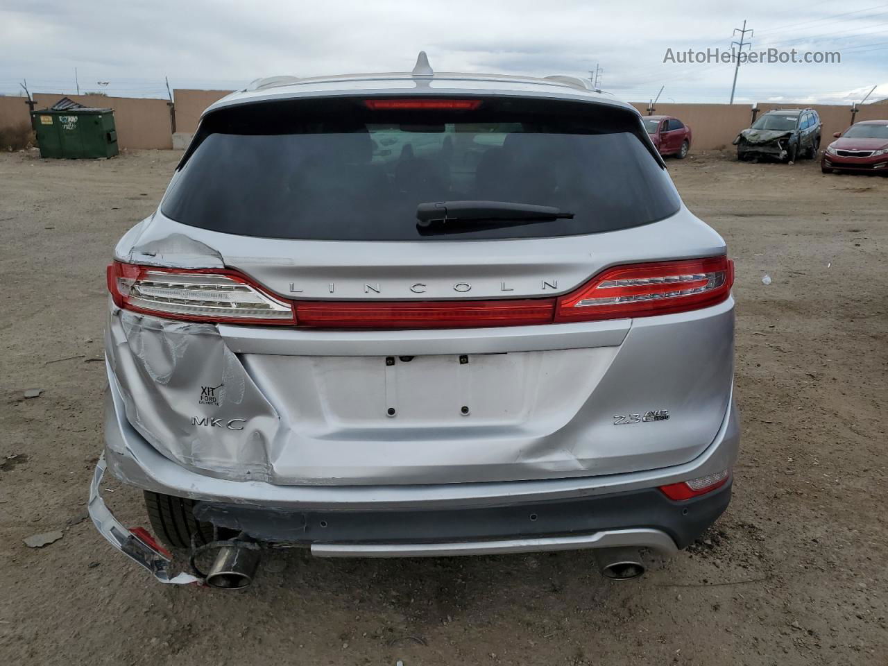 2015 Lincoln Mkc  Silver vin: 5LMTJ2AH2FUJ15932